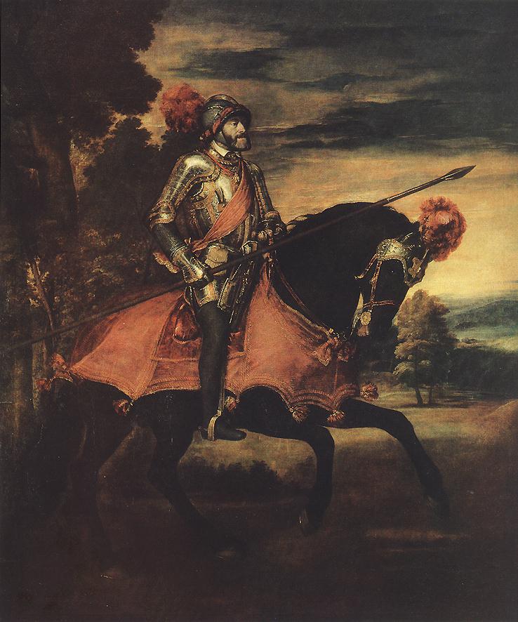 Emperor Charles V at Mhlberg ar